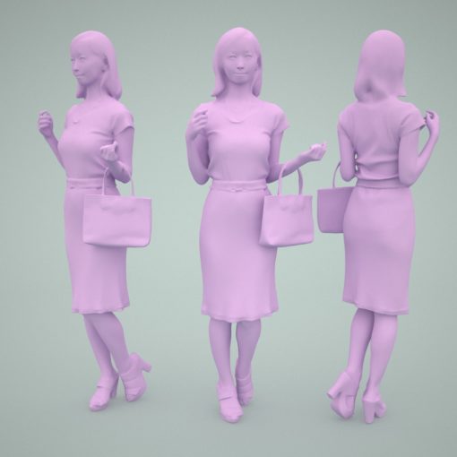 3d-people-asian-female-posed
