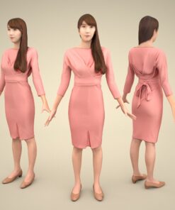 apose-3Dmodel-PEOPLE-asian-casual