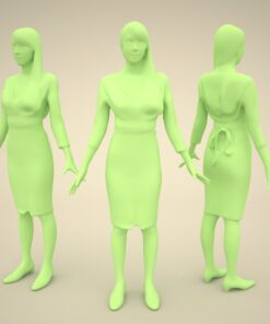 3Dmodel-PEOPLE-asian-casual-woman