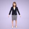 3D-PEOPLE-japanese-woman-business