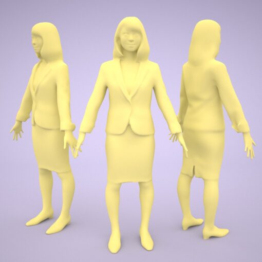3D-PEOPLE-japanese-woman-model