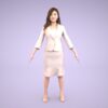 3D-PEOPLE-japanese-business-woman-ddd