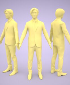 3D-PEOPLE-japanese-business-polygon