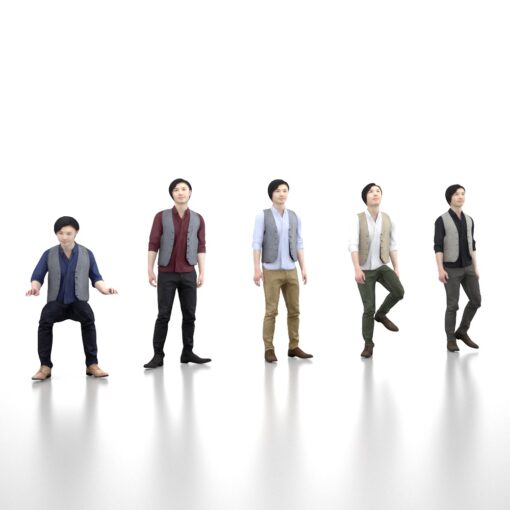 animation-3Dmodel-People-china-casual