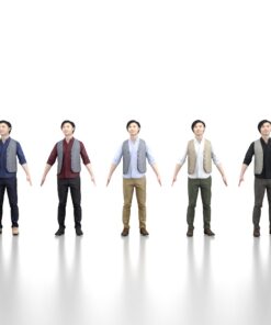 animation-3Dmodel-People-china-casual