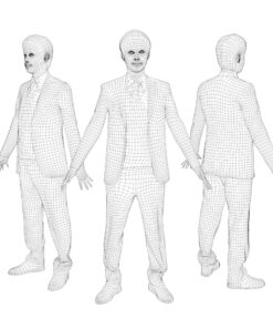 3D-PEOPLE-asian-business-wireframe
