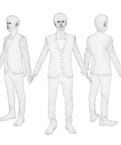 apose-animation-3Dmodel-Human-asian-casual