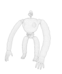 ラピュタのロボット兵3Dモデル