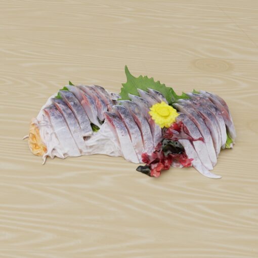 寿司フリー3Dモデル-刺身アジ