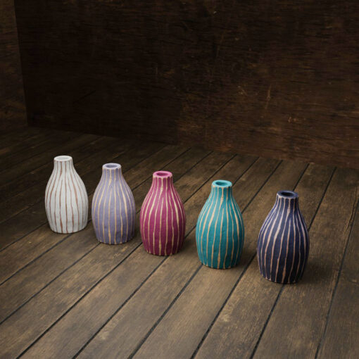 花瓶5色|無料3D素材|フォトグラメトリ|リアル3Dモデル