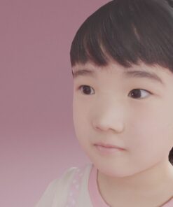 3D少女-幼児モデル素材