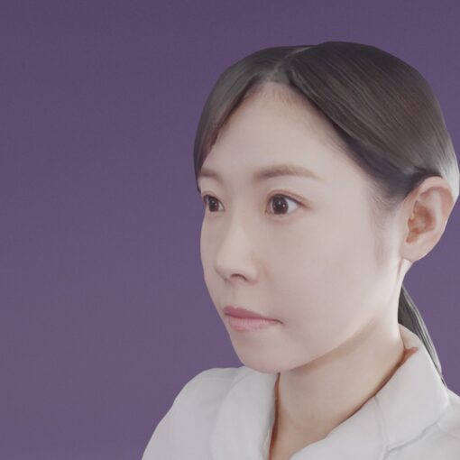 看護師Mari-3Dmodel