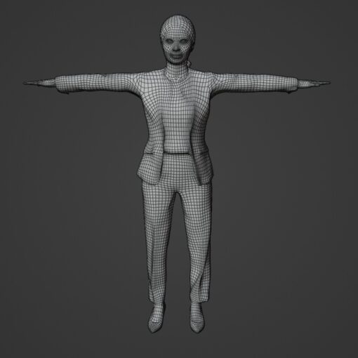 people-wire-3dmodel
